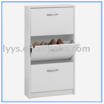 Popular Wall 3 shelf shoe rack cabinet for family shoe storage